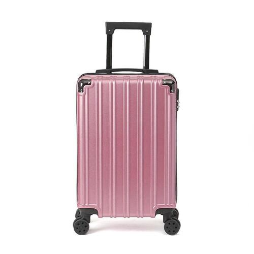 해피트립 하드 캐리어 기내반입 여행가방 20형 핑크